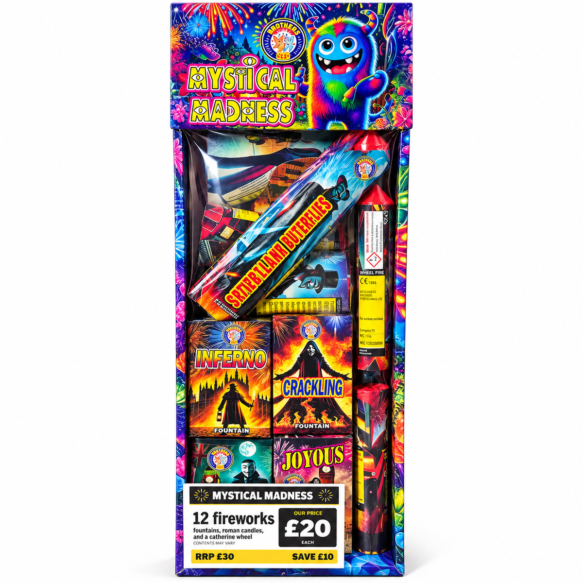 Brothers Pyrotechnics - Mystical Madness Selection Box